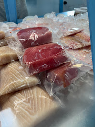 Red Snapper and Tuna at the Market